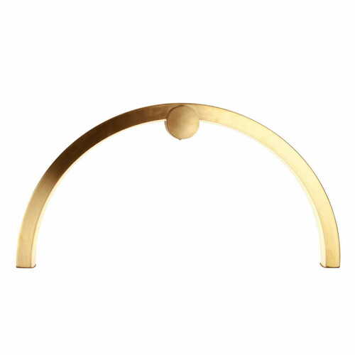 Check Indoor Wall Light Max Light Trio W0336 brushed gold LED 60 cm IP44
