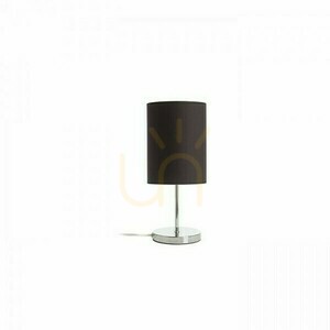Table Lamp Nyc/Ron 15/20 Monaco Oil/Silverrene Pvc/Nickel 230 V Led E27 7 W. small 2