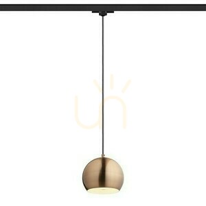 Agneta Pendant Lamp For 3 Phases. Rails Brushed Copper 230 V E27 40 W. small 0