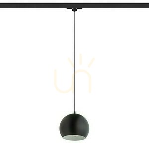 Agneta Pendant Lamp For 3 Phases. Rails Black 230 V E27 40 W small 2