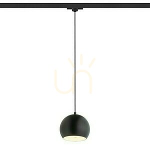 Agneta Pendant Lamp For 3 Phases. Rails Black 230 V E27 40 W small 0