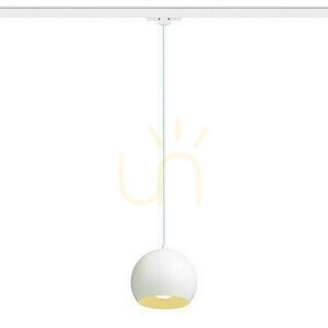 Agneta Pendant Lamp For 3 Phases. Rails White 230 V E27 40 W. small 1