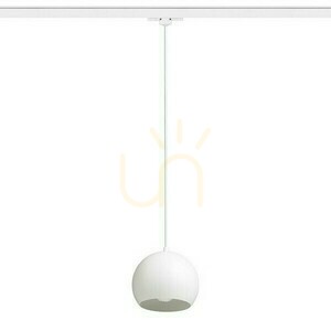 Agneta Pendant Lamp For 3 Phases. Rails White 230 V E27 40 W. small 0