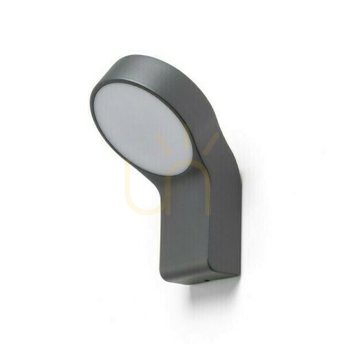Check Elia outdoor wall lamp Anthracite 230 V Led 9 W Ip44 3000 K