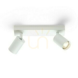 Dude Ii Surface Mounted Lamp White 230 V Led Gu10 2x9 W. small 2
