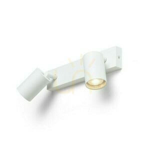 Dude Ii Surface Mounted Lamp White 230 V Led Gu10 2x9 W. small 5