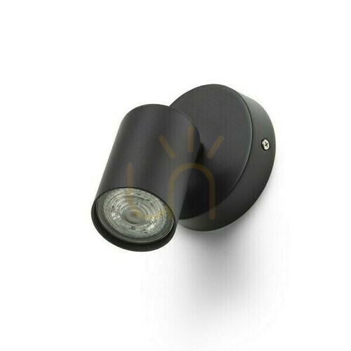 Check Dude R Surface Mounted Lamp Black 230 V Led Gu10 9 W.