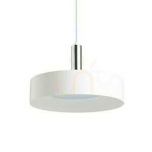 Giulia 40 Pendant Lamp White Chrome 230 V E27 W. small 3