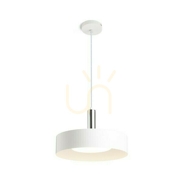 Giulia 40 Pendant Lamp White Chrome 230 V E27 W.