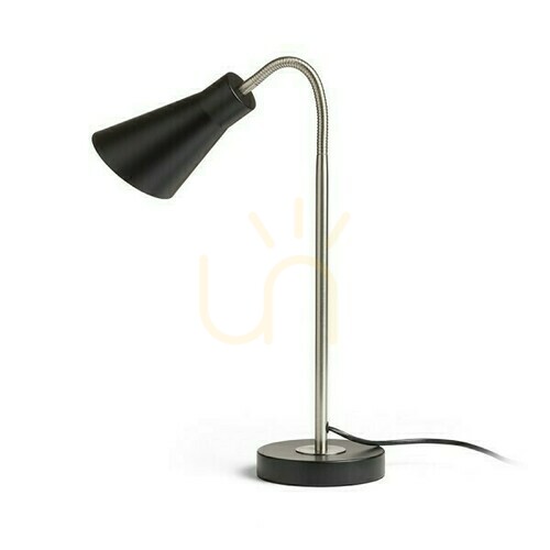 Check Table Lamp Anika Black Matte Nickel Mat 230 V E27 40 W.