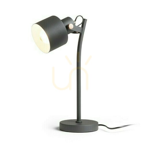 Check Celeia Table Lamp Black Matte Brushed Copper 230 V E27 40 W.