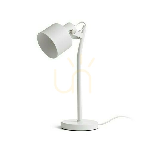 Check Rendl Celeia table lamp, matte white / matt nickel, E27 11 W, R13903