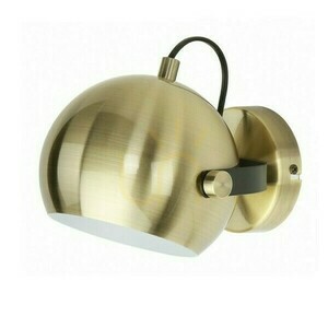 Agneta Surface Mounted Lamp Brushed Brass/Black 230 V E27 40 W. small 4