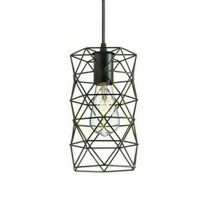 Rendl ILUSIA Black Pendant Light E27 15 W R13892 small 2