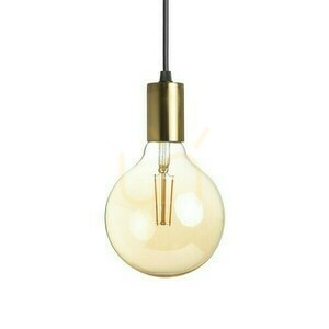 Araq Pendant Lamp Brushed Brass/Black 230 V E27 42 W. small 3