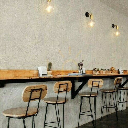 Check Wall lamp Araq wall lamp Brushed Brass/Black 230 V E27 42 W.