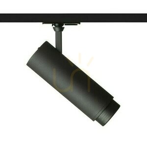 Focus 20 Dimm To 1 Phase Spotlight. Rails Black 230 V Led W 10 60° 3000 K 4000 5000 small 1