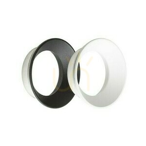 Dario Surface Mounted Lamp Decorative Ring Black small 1