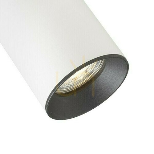 Check Dario Surface Mounted Lamp Decorative Ring Black