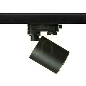 Dario Spotlight For 3 Phases. Rails Black Brushed Brass 230 V Gu10 9 W. small 3