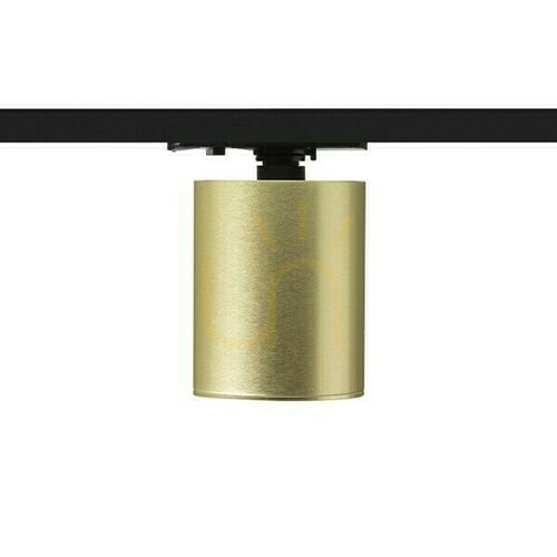 Check Dario Spotlight For 1 Phase. Rails Brushed Brass 230 V Gu10 9 Watt