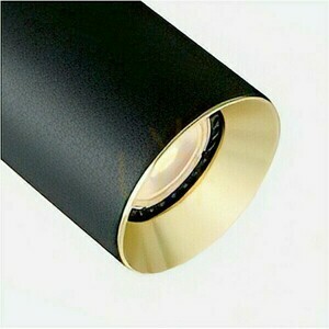 Dario Spotlight For 1 Phase. Rails Black Brushed Brass 230 V Gu10 9 W. small 2