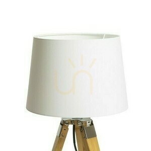 Lampshade, Lampshade Ambitus 30/21 Table Polycotton White Max. 28 W small 2