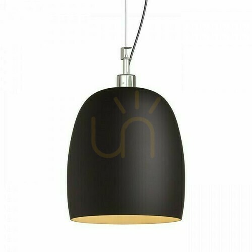 Check Coroa New 28 Black Chrome 230 V E27 53 W Pendant Lamp.
