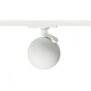 White Rendl SIENA 1-circuit track spotlight GU10 9 W R13759 small 2
