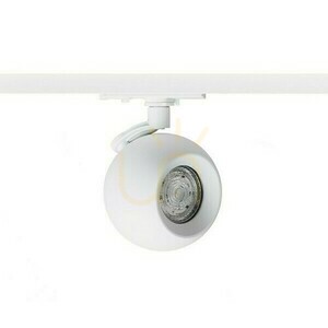 White Rendl SIENA 1-circuit track spotlight GU10 9 W R13759 small 3