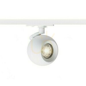 White Rendl SIENA 1-circuit track spotlight GU10 9 W R13759 small 4