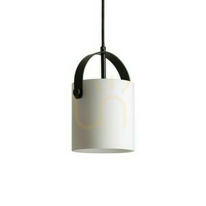 Julietta 16 Opal Glass/Black Pendant Lamp 230 V E27 20 W. small 1