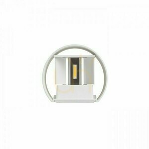 Tito R Dimm outdoor wall lamp White 230 V Led 2x3 W Ip65 3000 K small 4