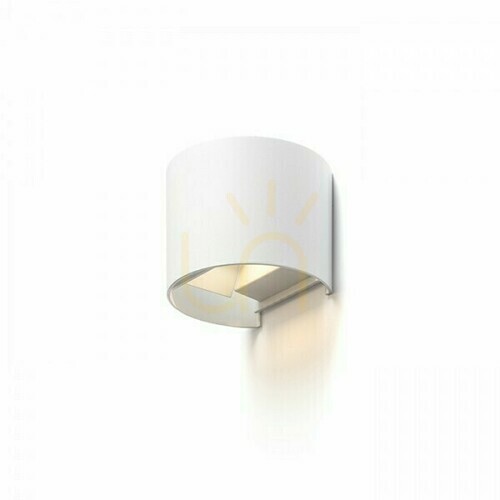 Check Tito R Dimm outdoor wall lamp White 230 V Led 2x3 W Ip65 3000 K