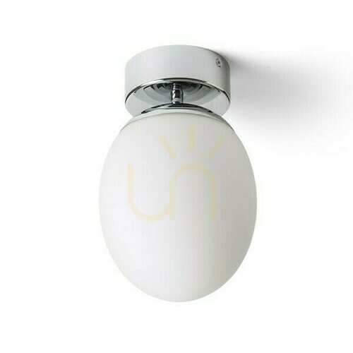 Check Rendl MERINGUE 16 bathroom ceiling light opal glass/chrome E27 IP44 R13690