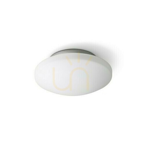 Check Bathroom Lamp Sara Led 26 Ceiling Opal Glass/Chrome 230 V 12 W Ip44 3000 K