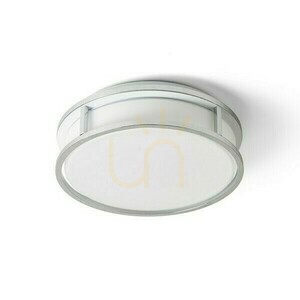 Bathroom Lamp Grande Led 25 Ceiling Opal Glass/Chrome 230 V 12 W Ip44 3000 K small 1