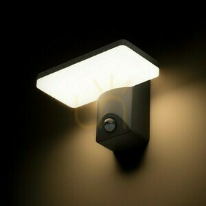 Rina Pir wall lamp Anthracite 230 V Led 12 W Ip65 3000 K small 1
