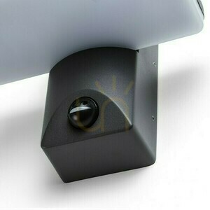 Rina Pir wall lamp Anthracite 230 V Led 12 W Ip65 3000 K small 3