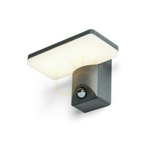 Check Rina Pir wall lamp Anthracite 230 V Led 12 W Ip65 3000 K