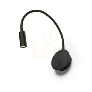 Rendl VALE R13648 black LED wall reading light 3 W 3000 K with flexible arm small 2