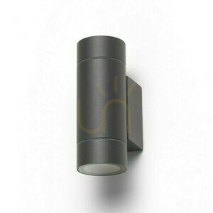 Outdoor wall lamp Mizzi New Ii wall lamp Anthracite 230 V Gu10 2x35 W Ip65 small 2