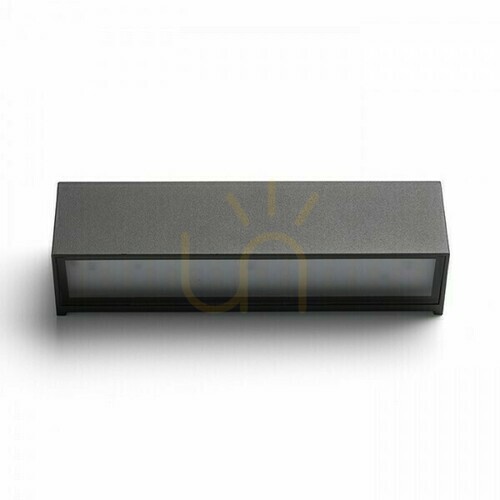 Check Outdoor wall lamp Camargue Anthracite Satin Glass 230 V Led 6 W Ip65 3000 K