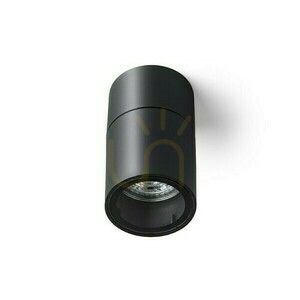 Plafonds Outdoor Sorano Ceiling Black Plastic 230 V Led Gu10 8 W Ip44 small 1