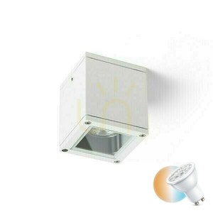 Plafonds Outdoor Keig Ceiling White 230 V Gu10 35 W Ip65 small 0
