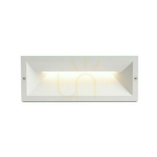 Check Ragg Recessed Outdoor Luminaire White 230 V Led 12 W Ip65 3000 K