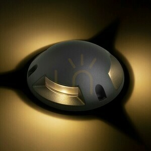 Toptop S Iii outdoor lamp Anthracite 230 V Led 3x1 W Ip67 3000 K small 1