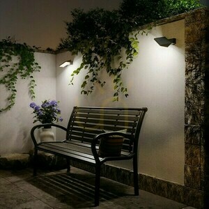 Wall lamp Twist wall lamp Anthracite 230 V Led 12 W Ip65 3000 K small 1