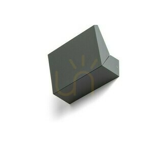 Wall lamp Twist wall lamp Anthracite 230 V Led 12 W Ip65 3000 K small 2