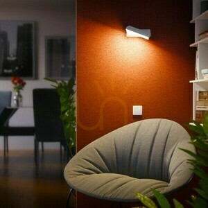 Wall lamp Twist wall lamp White 230 V Led 12 W Ip65 3000 K small 2